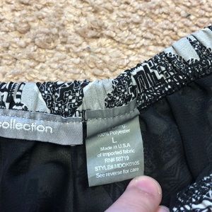 NY Collection Skirts - Black and White Maxi Skirt NY Collection Skirts - Black and White Maxi Skirt